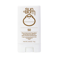 Sun Bum SPF 50 Mineral Facestick, 13 gm, Multicolour, 0.45 Ounce (Pack of 1)