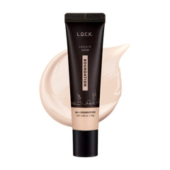L.O.C.K. Color L.o.c.k. it Good Boundation, B.B Cream + Foundation, Medium Coverage, 12 Shades, Net. 1.05 fl.oz. / 30g, (01 Fair Beige.)