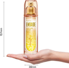 Engage W4 Perfume for Women, Fruity and Floral Fragrance Scent, Skin Friendly Women Perfume, 120ml