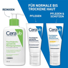 CeraVe AM Facial Moisturising Lotion SPF50 with Ceramides & Vitamin E for Normal to Dry Skin 52ml
