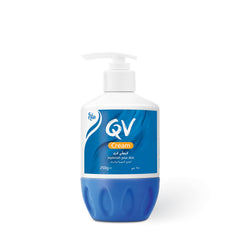 QV Cream with Glycerin β Intensive Moisturising & Hydration Skin Cream for Dry & Sensitive Skin β Daily Soothing Face & Body Moisturiser (250 g)
