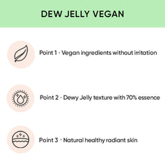 AMUSE Dew Jelly Vegan Cushion Foundation 1.5 CLEAR