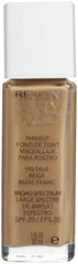 Revlon Nearly Naked Liquid Makeup Broad Spectrum SPF 20, 190 True Beige, 1 Fluid Ounce