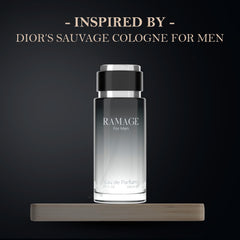 Regal Fragrances Mens Cologne Ramage Earthy, Woody Tonka Bean and Sandalwood Scent (100 ML)