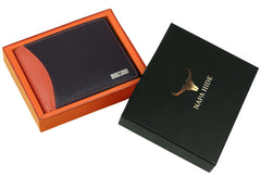 NAPA HIDE Men LEATHER WALLET FOR MEN LEATHER WALLET - Black OR