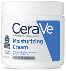 CeraVe Moisturizing Cream 453g, Daily Face And Body Moisturizer (Pack Of 1)