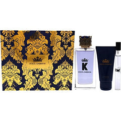 Dolce & Gabbana K Eau De Toilette Spray Set, 100 ml, 3.3 Ounce
