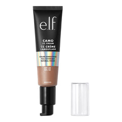 e.l.f. Camo CC Cream, Colour Correcting Medium-To-Full Coverage Foundation with SPF 30, Deep 540 N, 1.05 Oz (30g)
