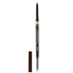 L'Oréal Paris Brow Definer Waterproof Brow Pencil, Ultra-Fine Mechanical Retractable, Draws Fine Hairs and Fills In Sparse Areas, Dark Brown, 0.000 oz