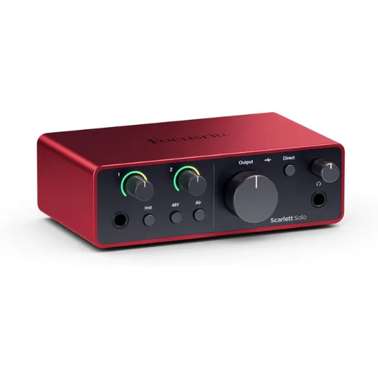 Focusrite Scarlett Solo 4th Gen USB-C Audio Interface
