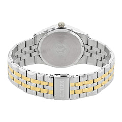 Citizen Men's Solar Powered Watch, Analog Display And Stainless Steel Strap Bm7334-66L