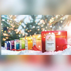 Bath And Body Works White Barn Midnight Blue Citrus Scented 3-Wick Candle 411g with Essential Oil
