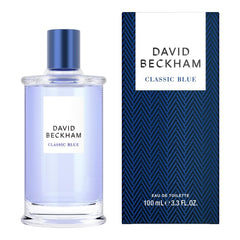 David Beckham Classic Blue Eau de Toilette For Him- Men's Fragrance, David Beckham Fragrance, Citrusy, Woody Scent - 100ml (3.5oz)