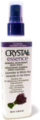 Crystal Essence Deodorant Spray 4oz Lavender & White Tea (6 Pack)