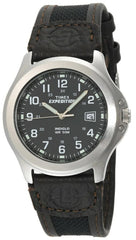 Timex Men's Expedition Metal Field Watch, Quartz Movement- Black/Brown/Charcoal