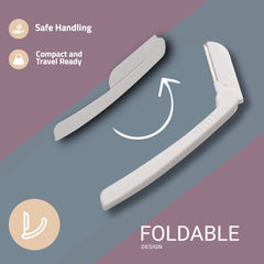 jasclair-Dermaplaning Tool - Easy To Use Dermaplane Razor For Face - Facial Shaver For Women That Helps Exfoliate And Smooth The Skin-9 Count (Pack Of 1)-White