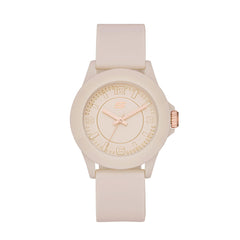 Skechers Women's Rosencrans Mid Quartz Plastic and Silicone Casual Sports Watch - Blush