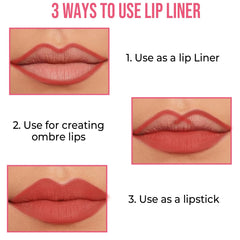 Insight Cosmetics Glide-On Lip Liner - Set of 12