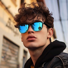 KANASTAL Polarized Sunglasses for Women, Classic Square Mens Sun Glasses, Lightweight Shades for Womens Outdoor 100% UV400 Protection Driving Fishing Golf Outdoor Activities