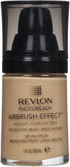 Revlon PhotoReady Airbrush Effect Makeup, Natural Beige