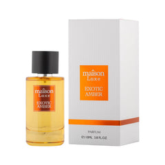Hamidi Alcohol Free Perfumes for Men Maison Luxe Exotic Amber Eau De Parfum 110ml Fragrance