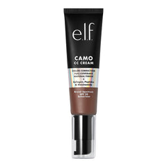 e.l.f. Camo CC Cream, Color Correcting Full Coverage Foundation with SPF 30, Rich 620 W, 1.05 Oz