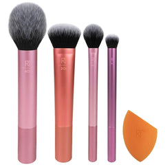 Lonimia Makeup Brushes, Travel Makeup Brushes, Makeup Brush Kit, Latex Free Foam Multi-Function Practical Portable Beauty Tools, Suitable For Household And Outdoor