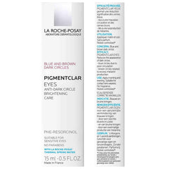 La Roche Posay Pigmentclar Dark Circles Eye Cream, 15 ml, 0.5 Fl Oz