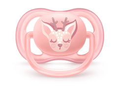 AVENT Philips Ultra Air Pacifier 2 Pack - BPA-Free Dummy for Babies From 0-6 Months (model SCF085/05)