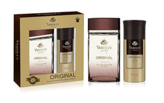 Yardley London Original Perfumed Gift Set, Fresh Fragrance For Masculine Elegance, Eau De Toilette, 100 ml + Body Spray 150 ml