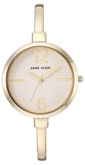 Anne Klein Women's Bangle Watch and Premium Crystal Accented Bracelet Set
