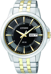 Citizen Men's Quartz Watch, Analog Display And Stainless Steel Strap