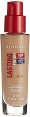 Rimmel London, Lasting Finish 25 Hour Foundation With Spf 20, 100 Ivory, 30 ml