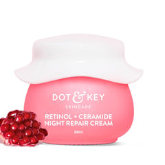 Dot & Key Face Moisturizer Retinol + Ceramide, Night Repair Cream - 60 ml