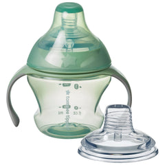 Tommee Tippee Closer To Nature, Bottle To Cup Transition, Green