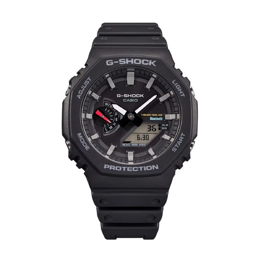 Casio G-Shock Analog-Digital World Time Watch - Grey Black