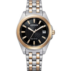 Citizen Women's Analogue Eco-Drive Watch with Stainless Steel Strap EO1213-85E, Multicolour, One Size, Bracelet