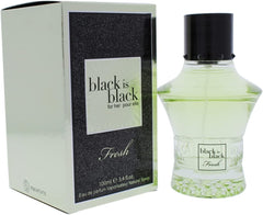 Black is Black Fresh by Nuparfums for Women - 3.4 oz EDP Spray