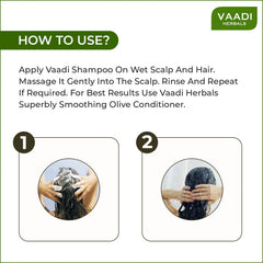Vaadi Herbals Amla Shampoo With Shikakai And Reetha, 110 ml