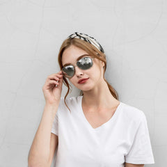 J+S Premium Military Style Classic Aviator Sunglasses, Polarized, 100% UV protection for Men Women