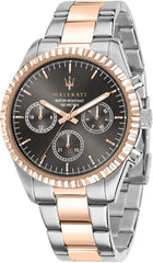 Maserati COMPETIZIONE 43 mm Multifunction Men's Watch, Quartz Movement - Rose-Gold/Multicolor