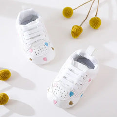 PATPAT Baby / Toddler Valentine Pretty Stars Embroidery Solid Walking Shoes (Various colors) Multicolor
