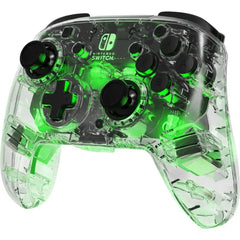 PDP Afterglow Wireless Deluxe Gaming Controller For Nintendo Switch - Transparent