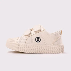 PATPAT Toddler & Kids Velcro Casual Shoes White