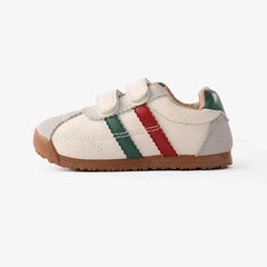 PATPAT Toddler /Kids Sneakers Color-block Velcro Sports Shoes Green
