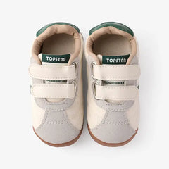 PATPAT Toddler /Kids Sneakers Color-block Velcro Sports Shoes Green