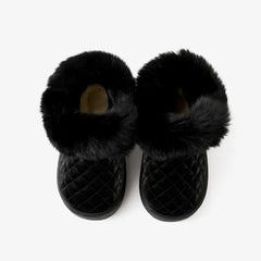 Patpat Toddler & Kids Basic Solid Color Buckle Decor Snow Boots Back