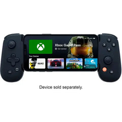 Backbone One Mobile Gaming Controller For iPhone (Lightning) (Includes 1 Month Xbox Game Pass Ultimate) (BB-02-B-X) - Black