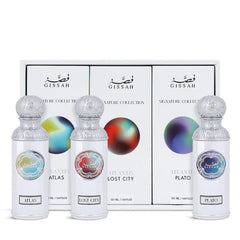 Gissah Atlantis Set 3X50ML, Elegant Fragrance Collection