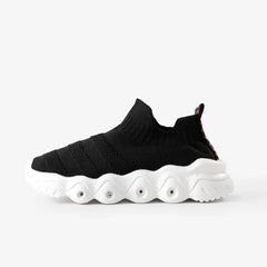 PATPAT Toddler / Kids Trendy LED Sock Sneakers Black
